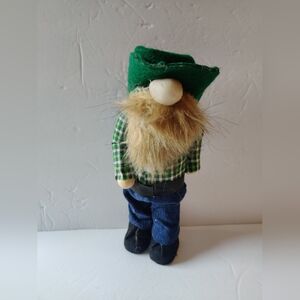What Appears to be A Vintage 10" Lucky Leprechaun Plush